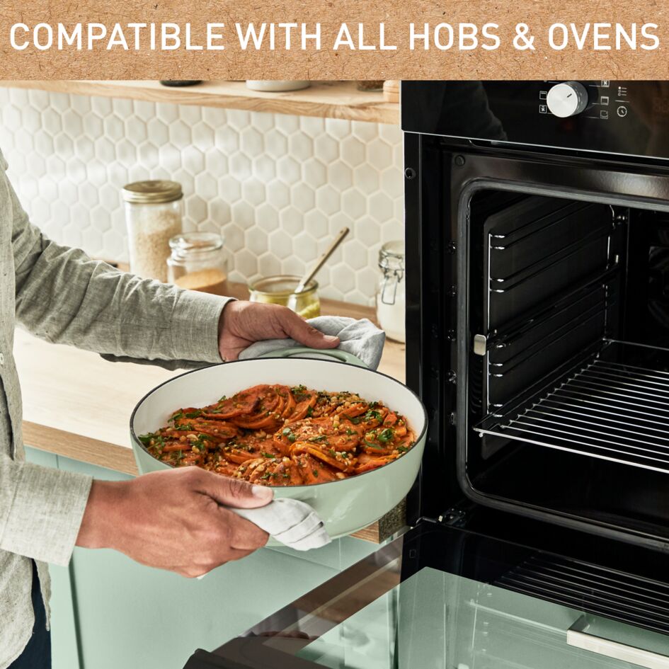 LOV braadpan groen - 3,8 L - inductie