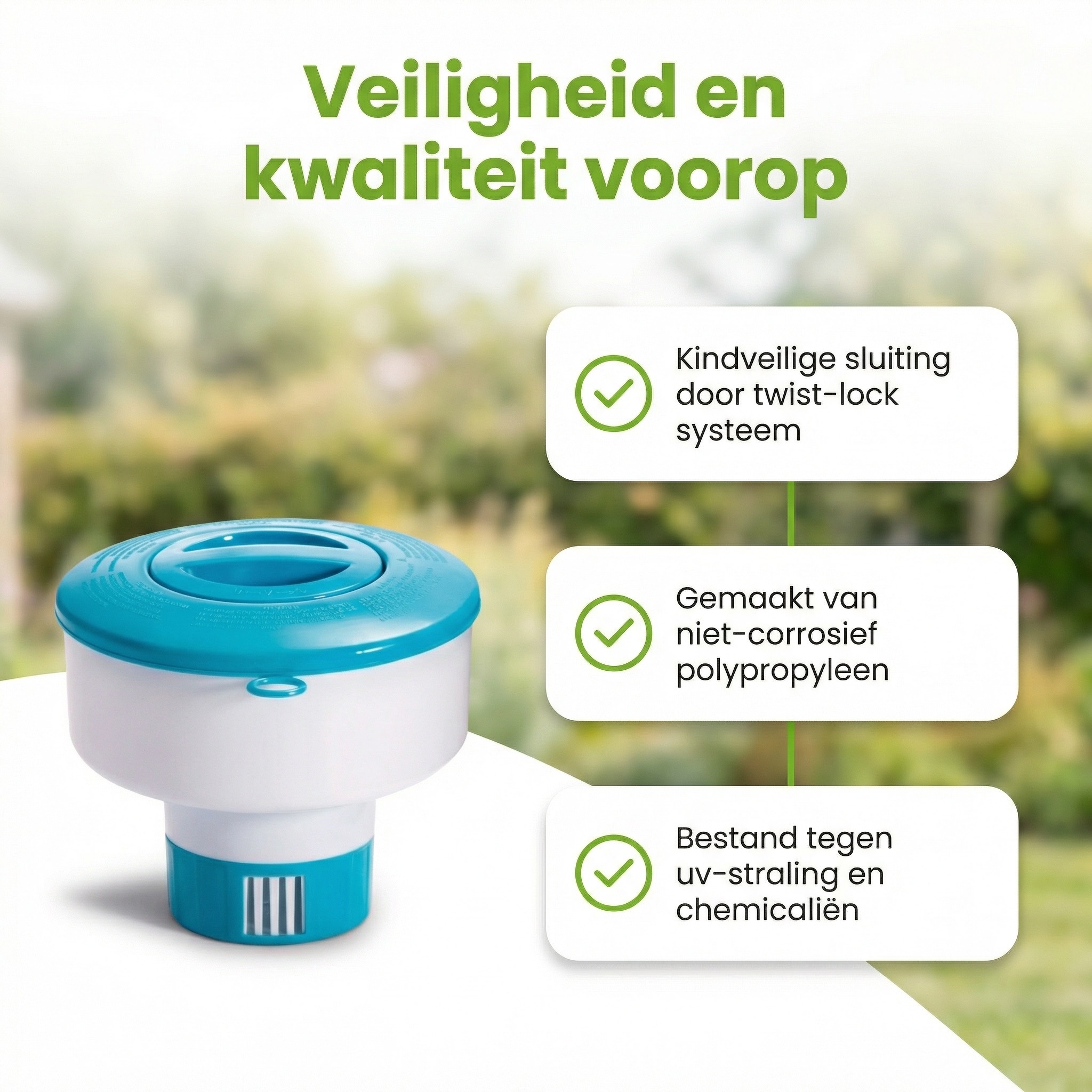 Intex ø17,8 cm chloordrijver
