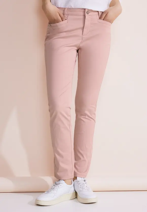 Casual Fit Twill Hose - dessert rose