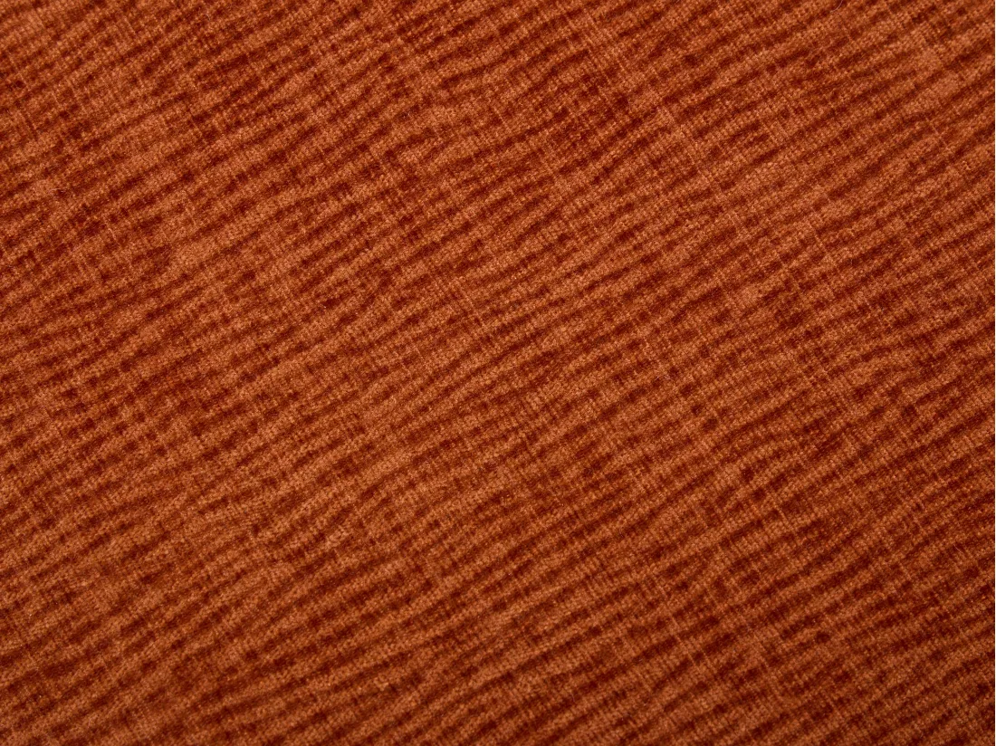 Chaise de bureau - Tissu texturé - Terracotta - ACACILIO