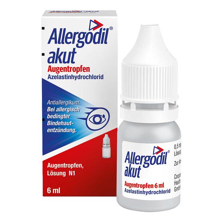 Allergodil akut Augentropfen mit Azelastin, 6 ml