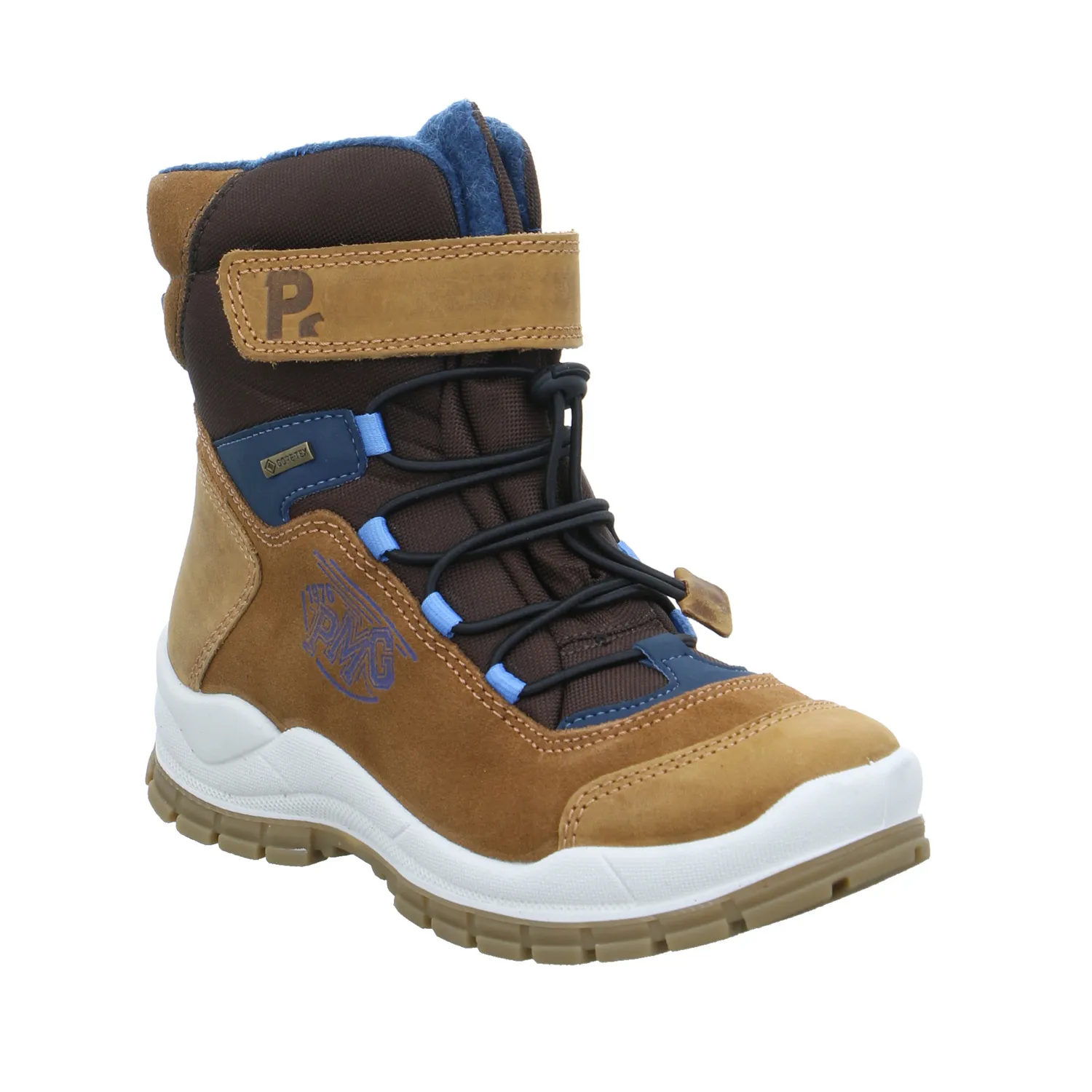 PRIMIGI Jungen-Winter-Bottine Cognac Leder  Winter Boot