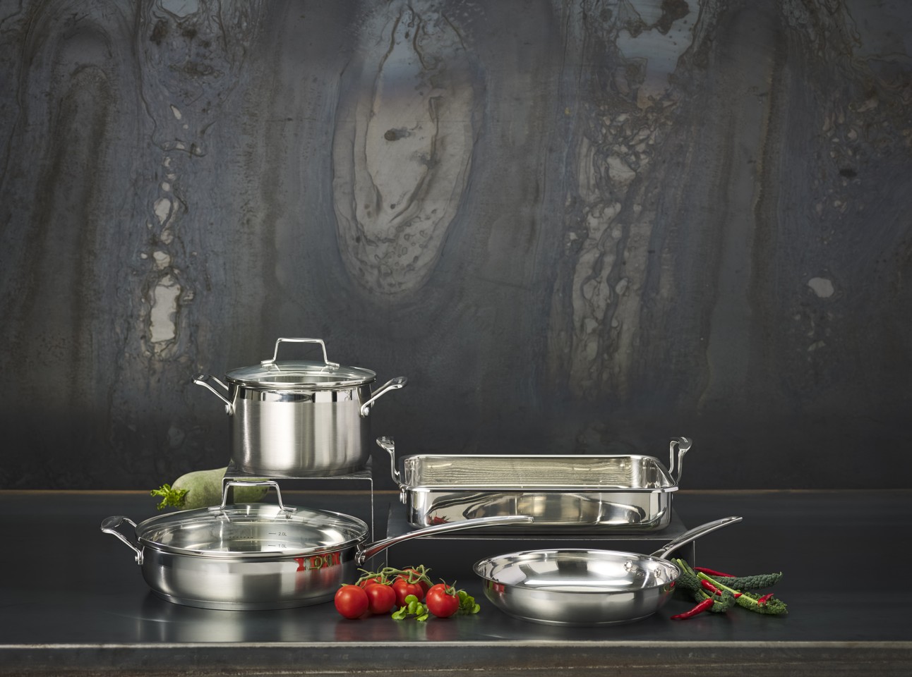 Scanpan - Impact 3.2L gryde med Låg