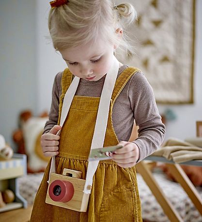 Bloomingville Mini Spielzeugkamera - Holz - Dalton - Natur