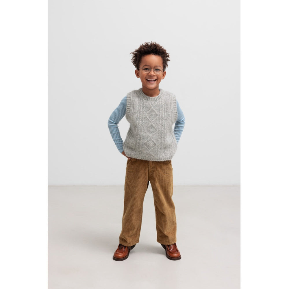 Køb MarMar Modal Fine Rib Blue Stripe Tani Bluse
