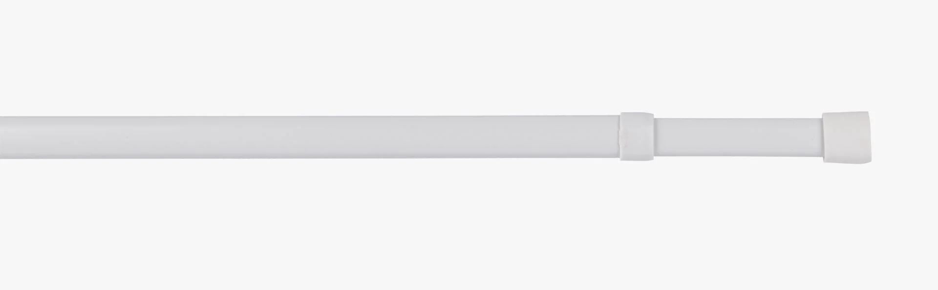 Spennstang hvit - 90-150 cm