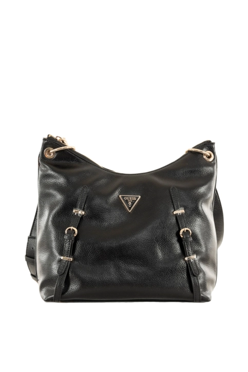Sacs à main guess jeans levia large hobo bla black