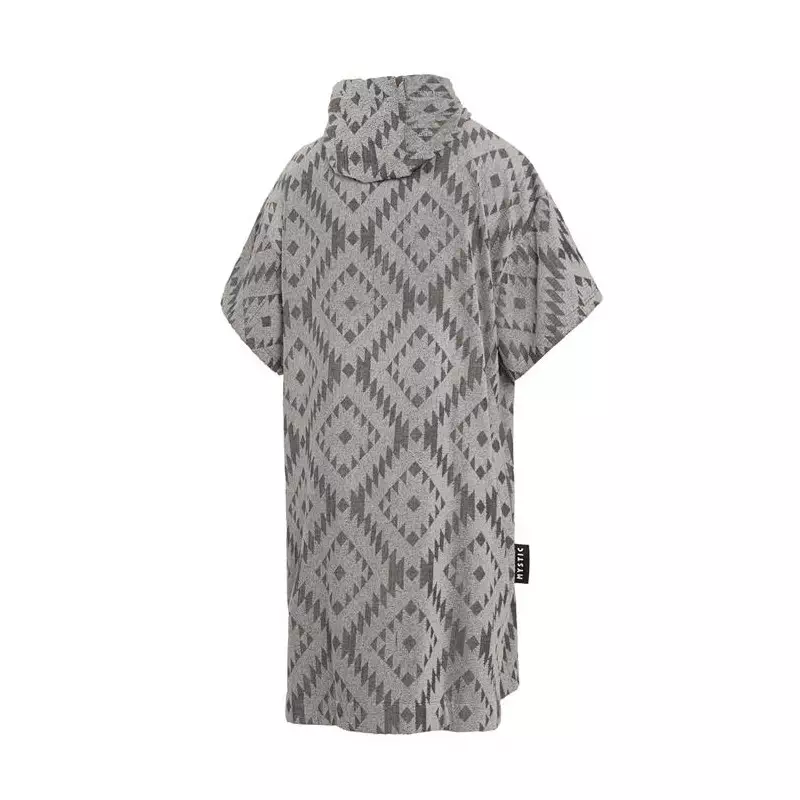 Poncho MYSTIC Poncho Jacquard Black / White