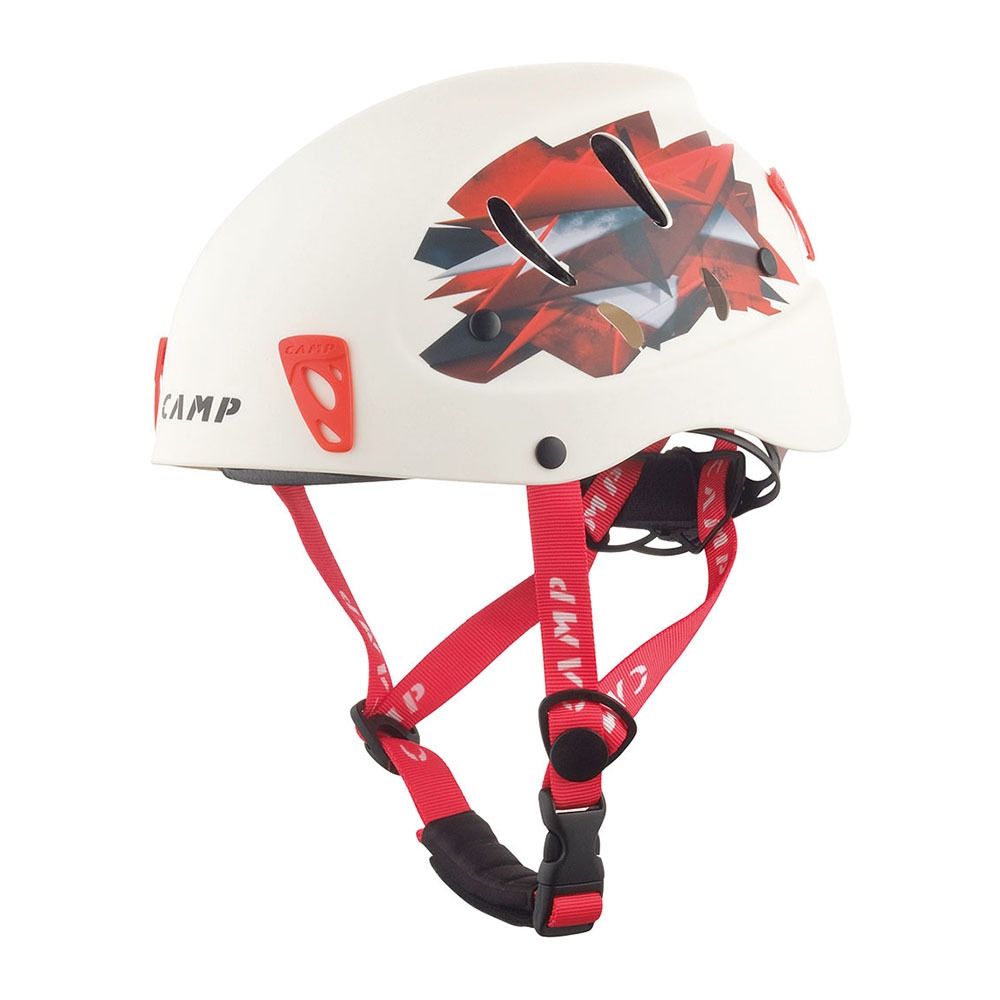 Camp ARMOUR - Casque blanc/rouge