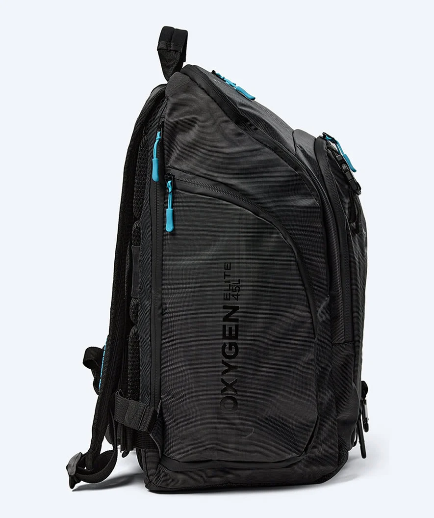 Watery svømmetaske - Oxygen Elite 45L - Sort
