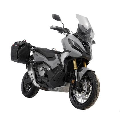 Sacoches cavalières SW-MOTECH SysBag WP L/L (27-40 litres x 2) complet avec support - Noir