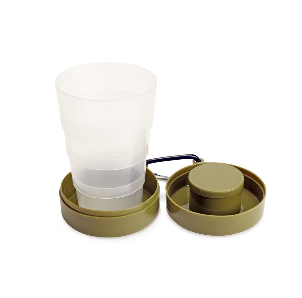 Collapsible Tumbler w Pill Compart (CU340)