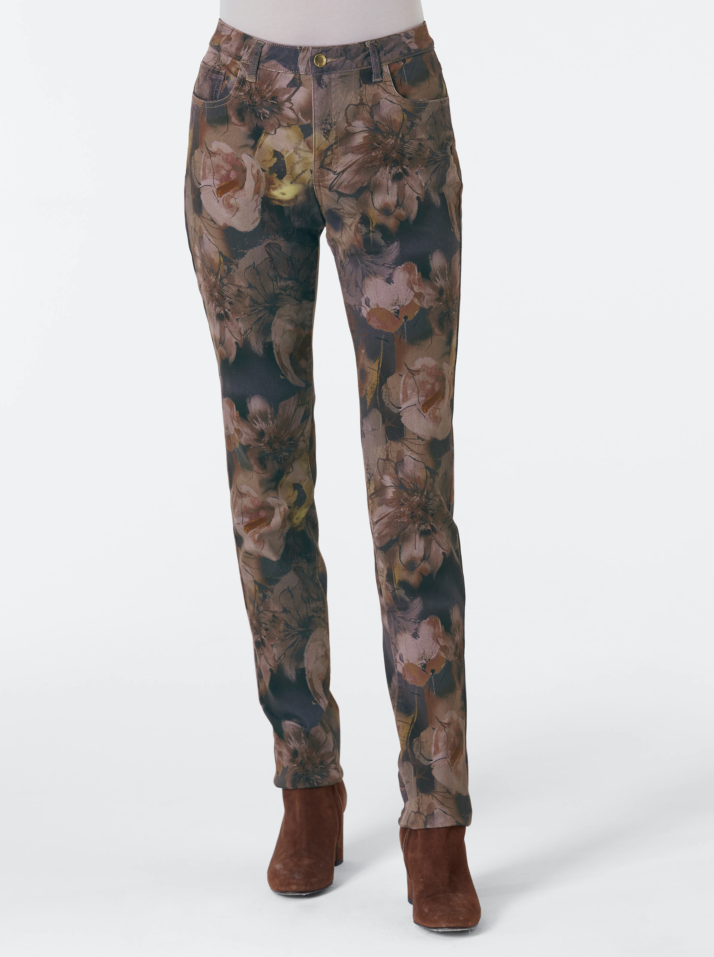 CREATION L PREMIUM Lyocell-Baumwoll-Jeans in bunt