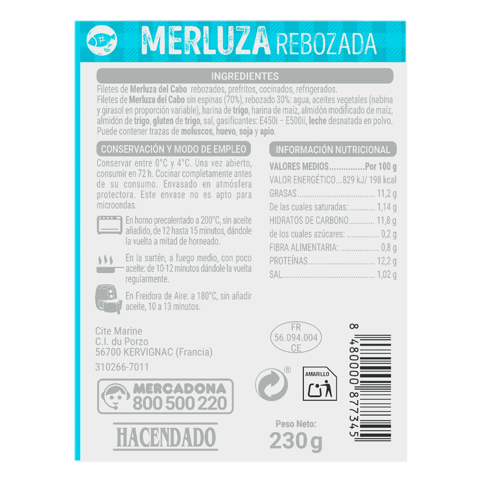 Merlu pané