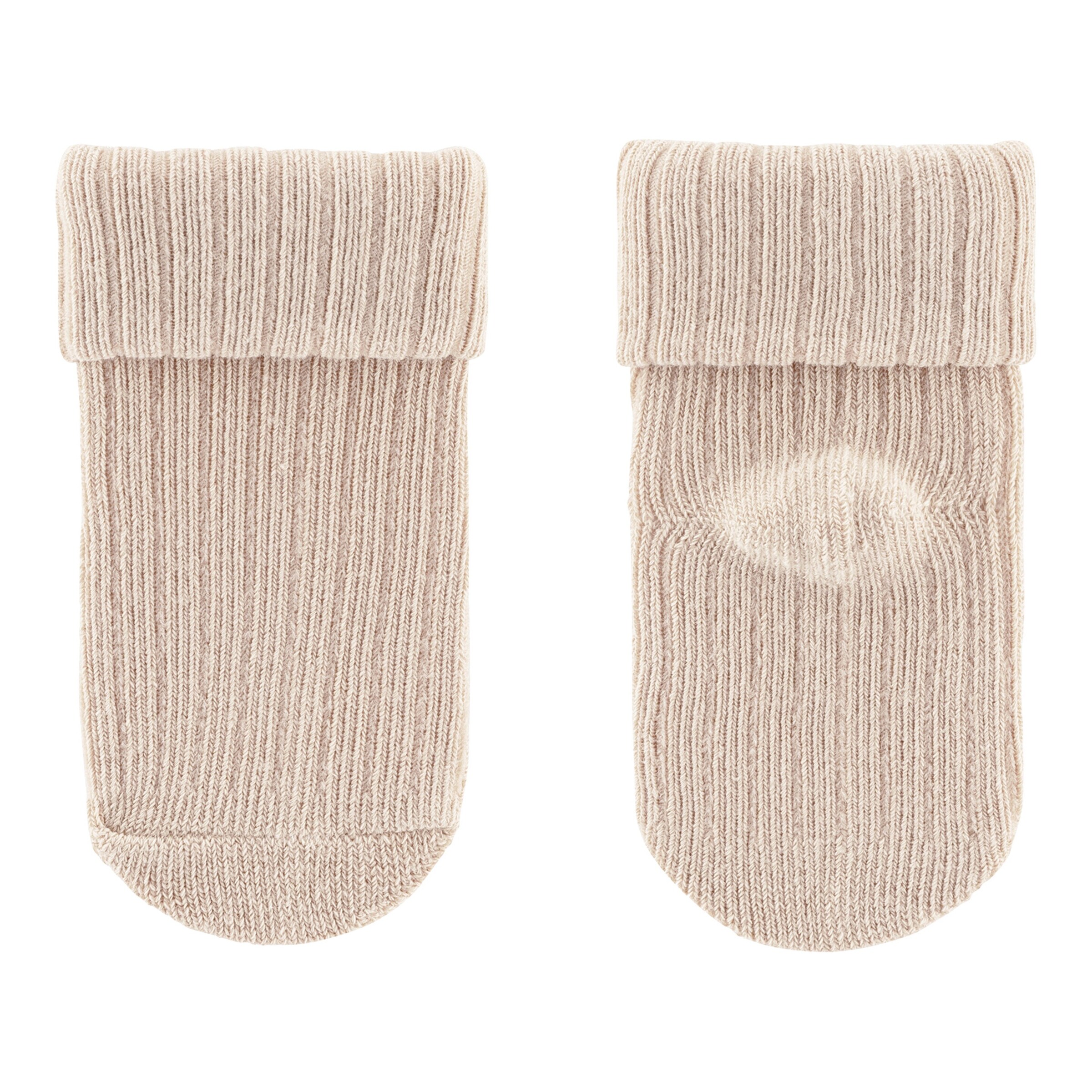 Sterntaler 3er-Pack Erstlingssocken Rippqualität natur/beige/braun