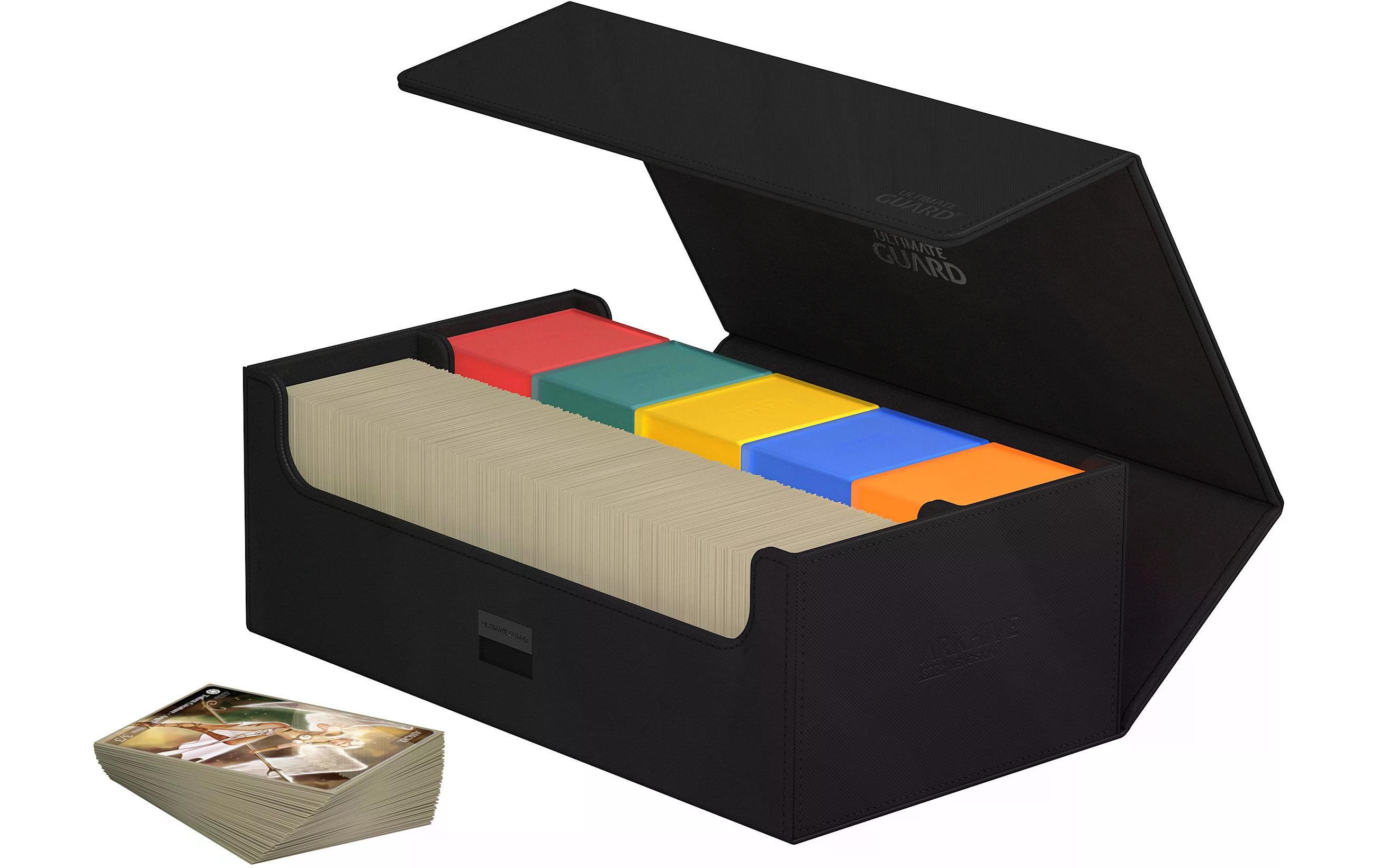 Kartenbox XenoSkin Arkhive Monocolor 800+ SchwarzHochwertige Box für Sammelkarten in Standardgrösse