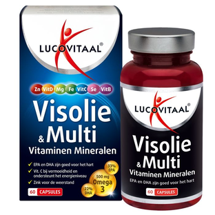 Lucovitaal Multi & Visolie Capsules 60CP