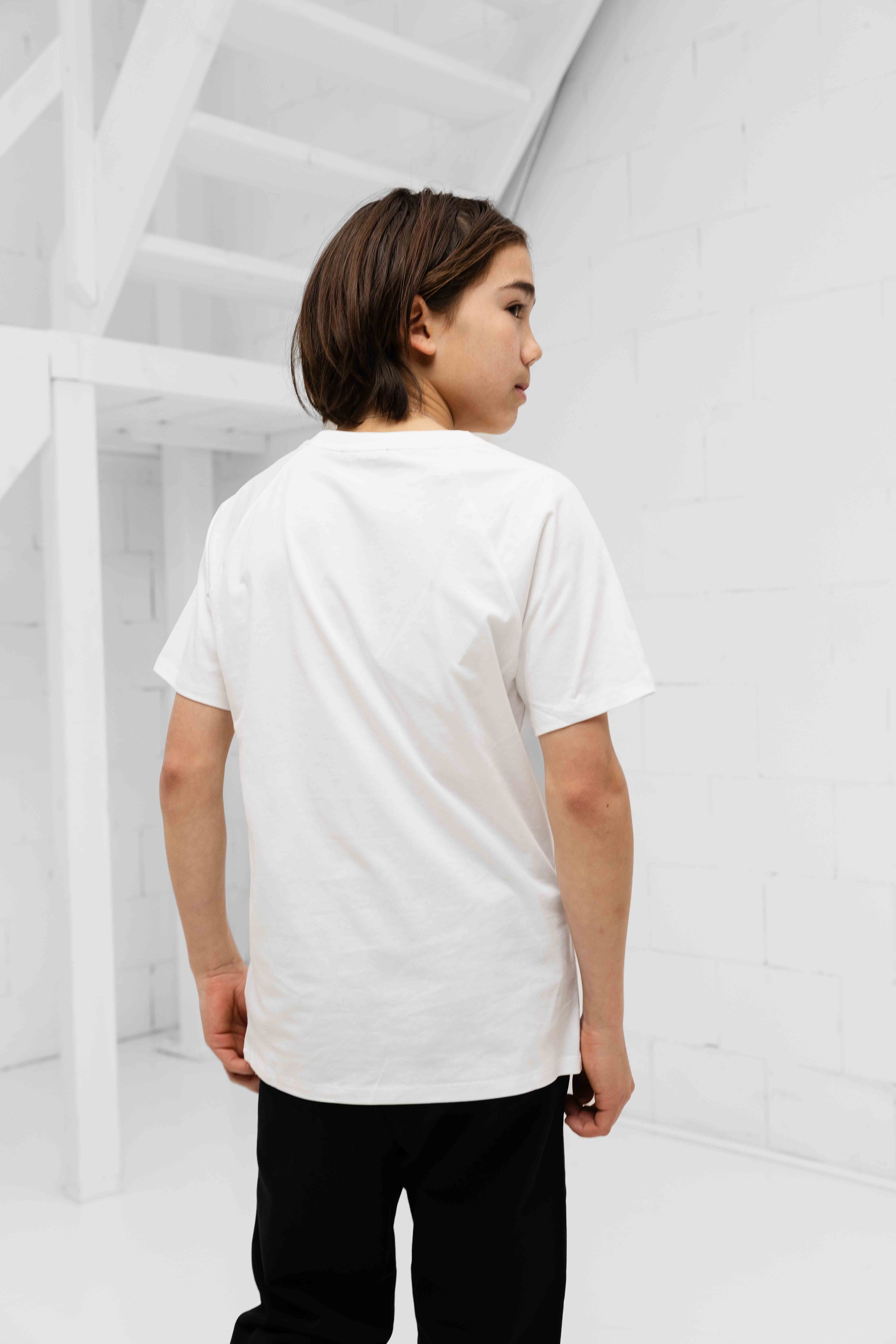 Balmain BW8P51 T-Shirt Kids Wit