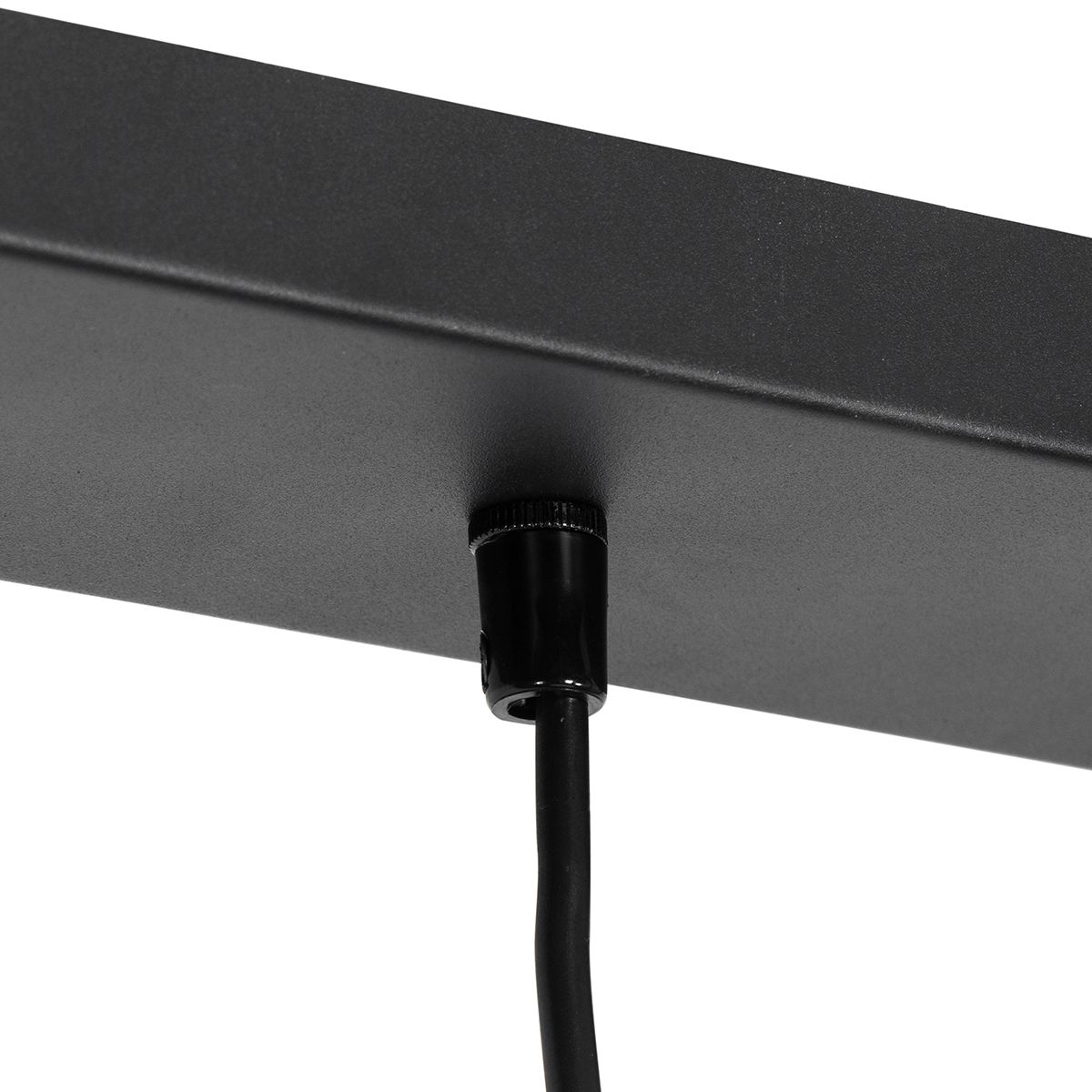 Smart hanglamp zwart incl. 5 Wifi GU10 - Jeana