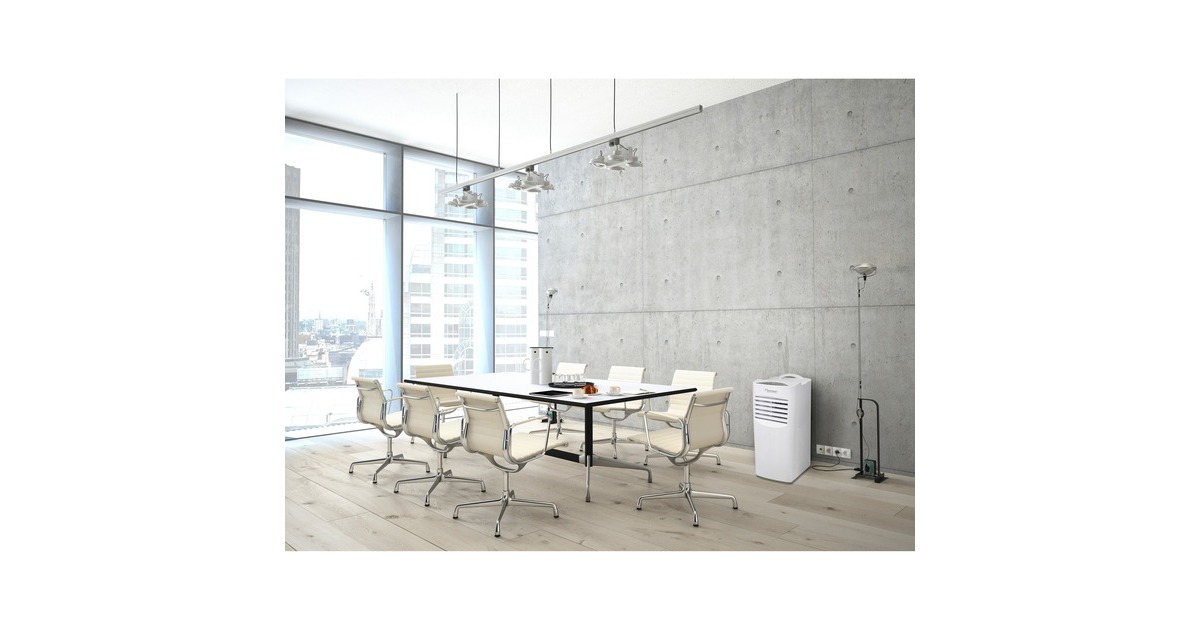 BestronAAC9000 Mobiele Airconditioner  (Wit, Koelvermogen 2,6 kW | met CFC-vrij koelmiddel | 9000 BTU/h)