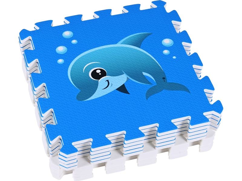 Knorrtoys Puzzlematte Meereswelt 9-teilig Mehrfarbige Spielmatte