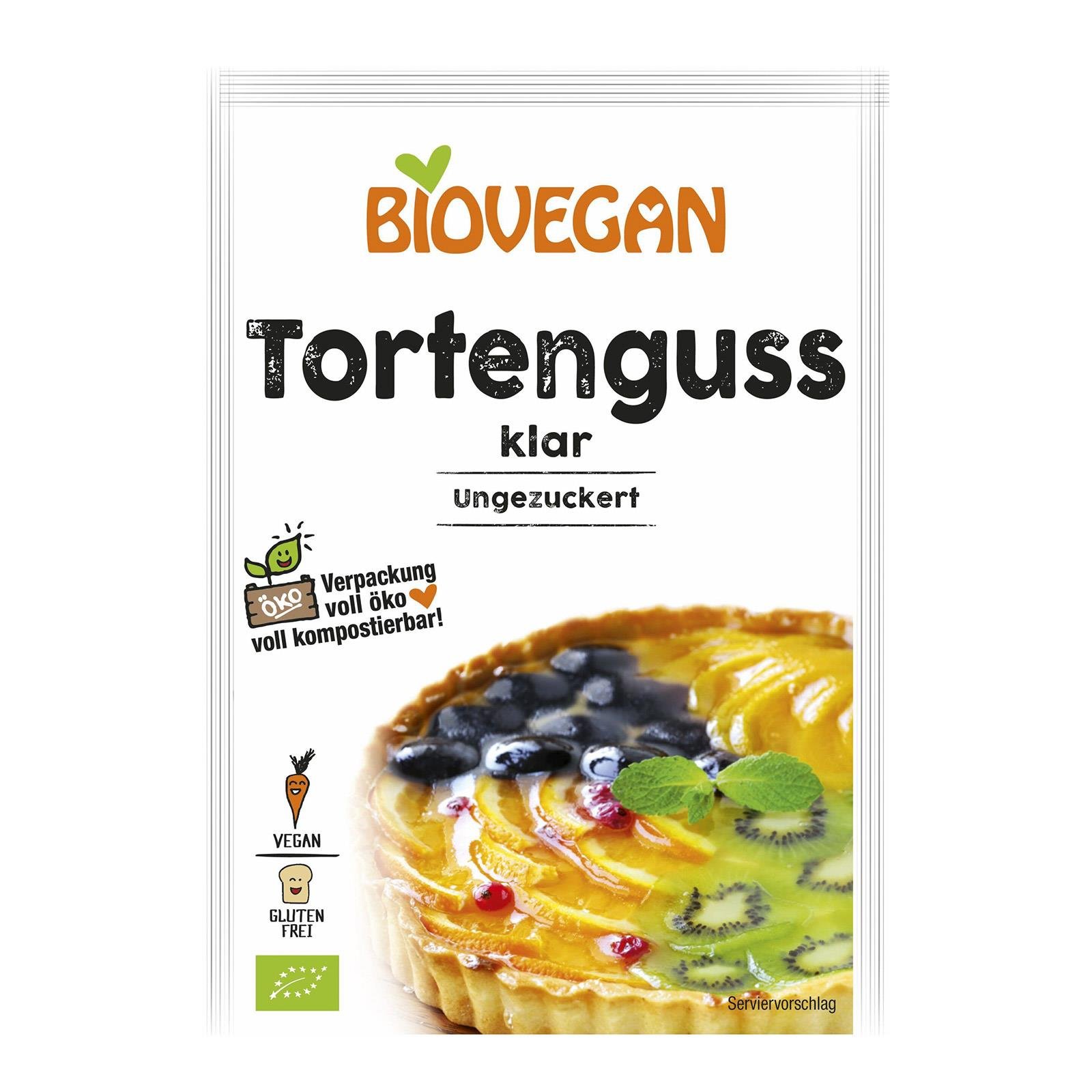 BioVegan Tortenglasur Klar