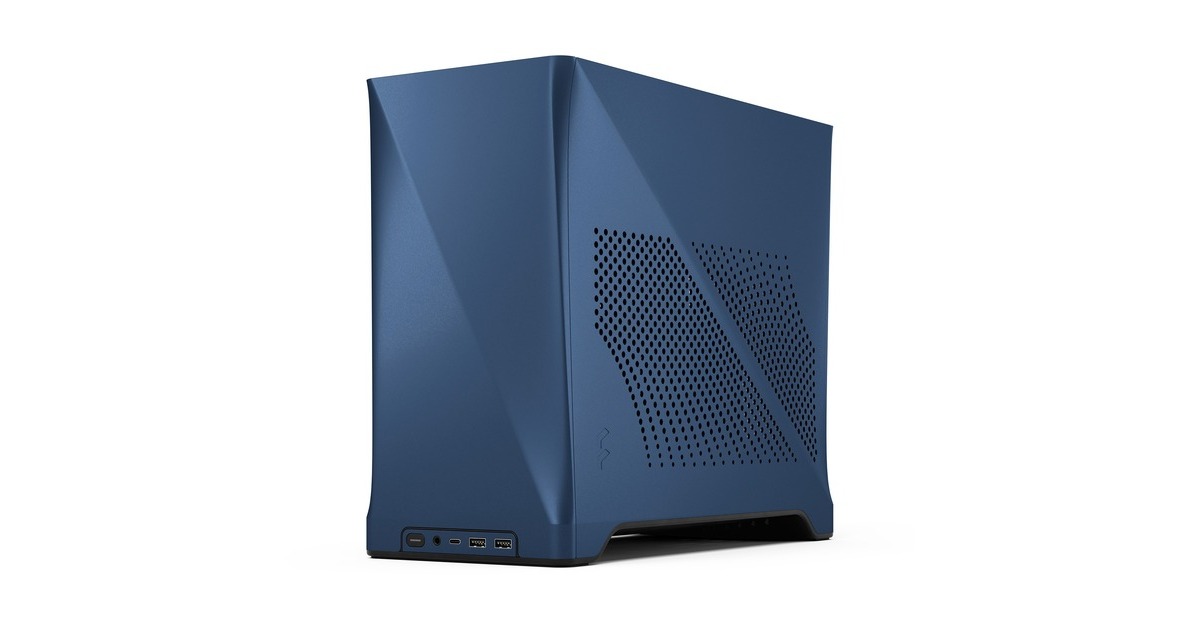 Fractal DesignEra 2 Midnight Blue mini tower behuizing  (Donkerblauw | 2x USB-A | 1x USB-C)