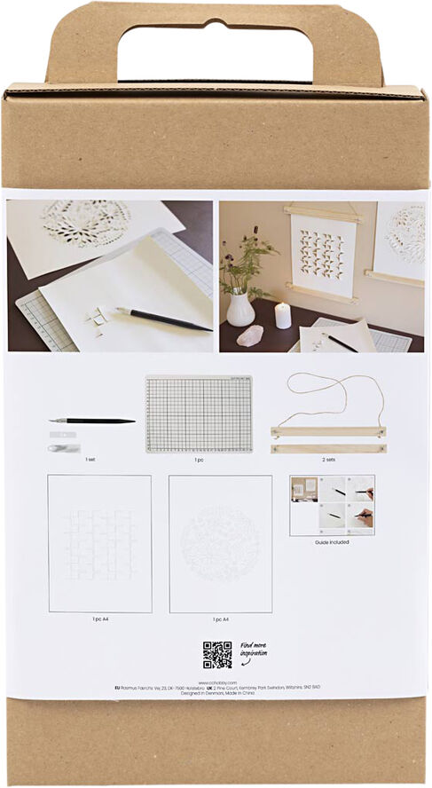 Creativ Company DIY Kit Papirkunst, Papir til ophæng