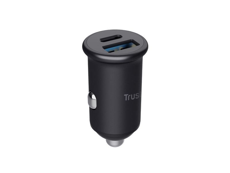 Trust Autoladegerät Maxo 38W PD Schnellladegerät für das Auto mit zwei USB-Anschlüssen