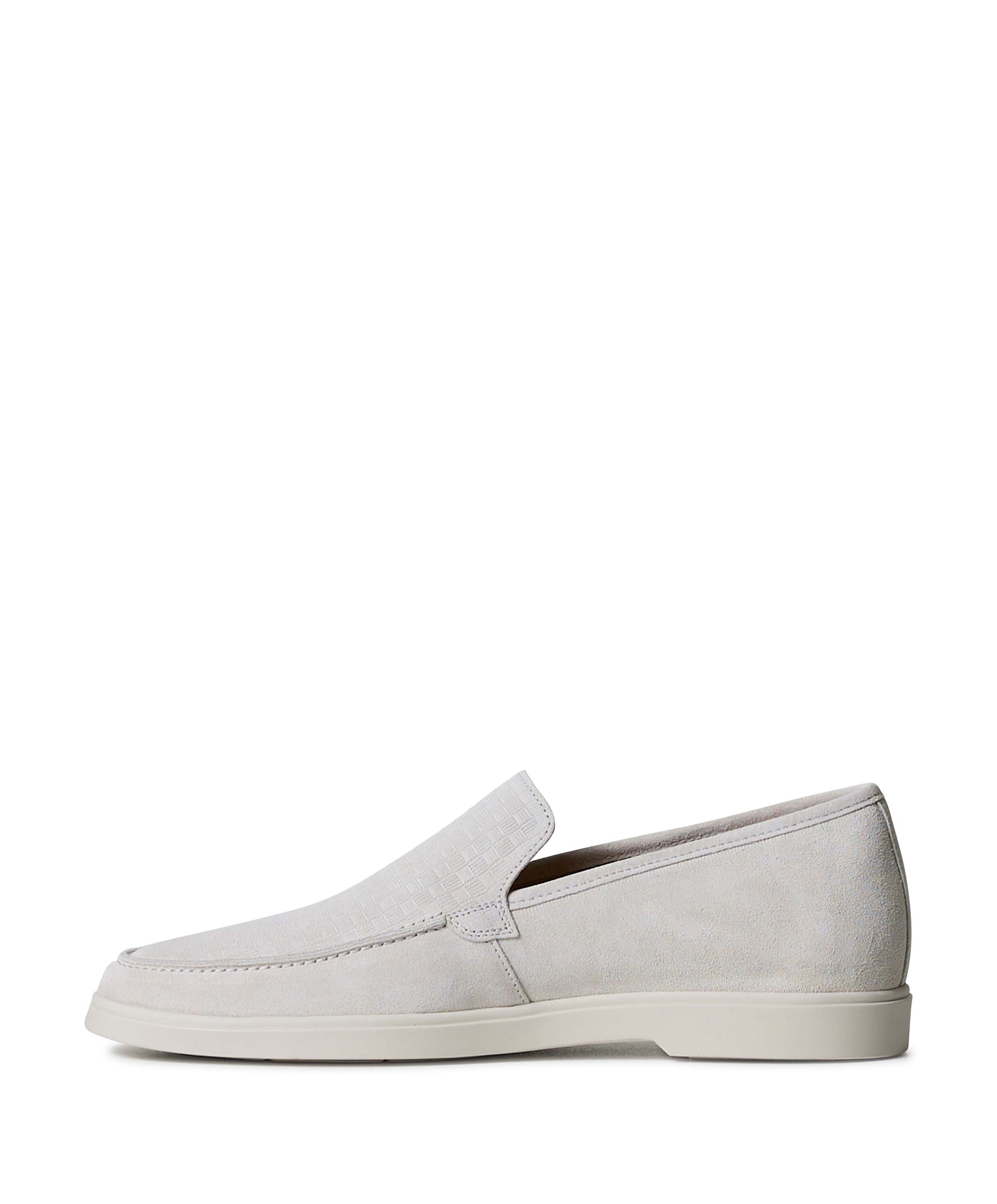 Rehab Heren mocassins Simon blocks ecru