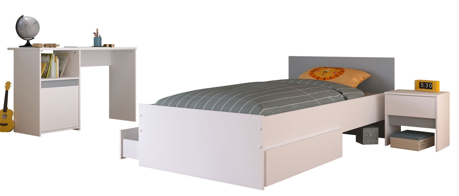 Parisot Kinderzimmer Pirouette 27 weiß