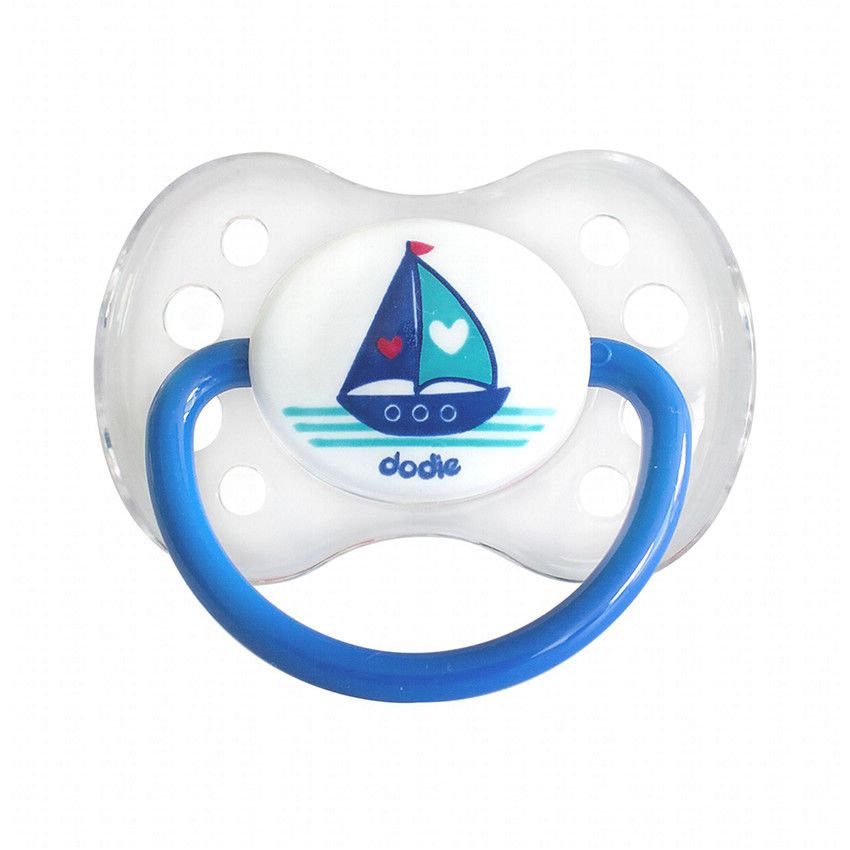 Sucette duo garçon Bateau/Pirate +6 mois - Doré