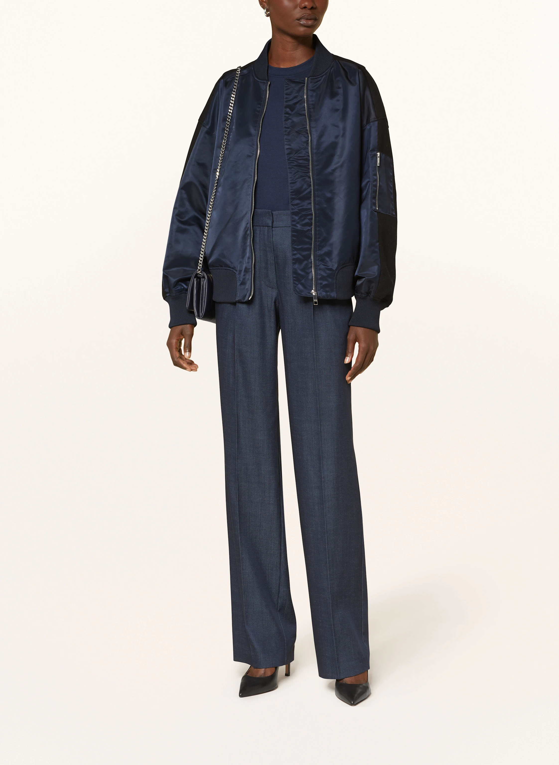 BOSS Blouson PAMILANO im Materialmix