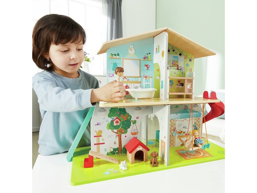 Hape Interaktives Puppenhaus