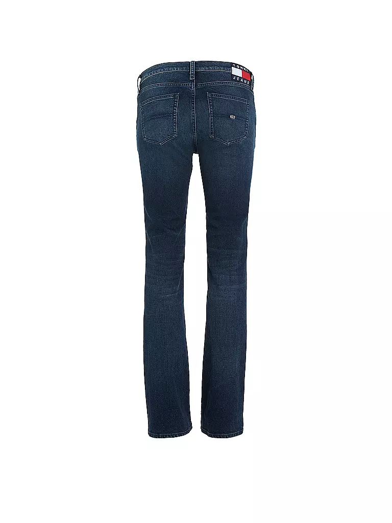 TOMMY JEANS Jeans Flared Fit MADDIE dunkelblau