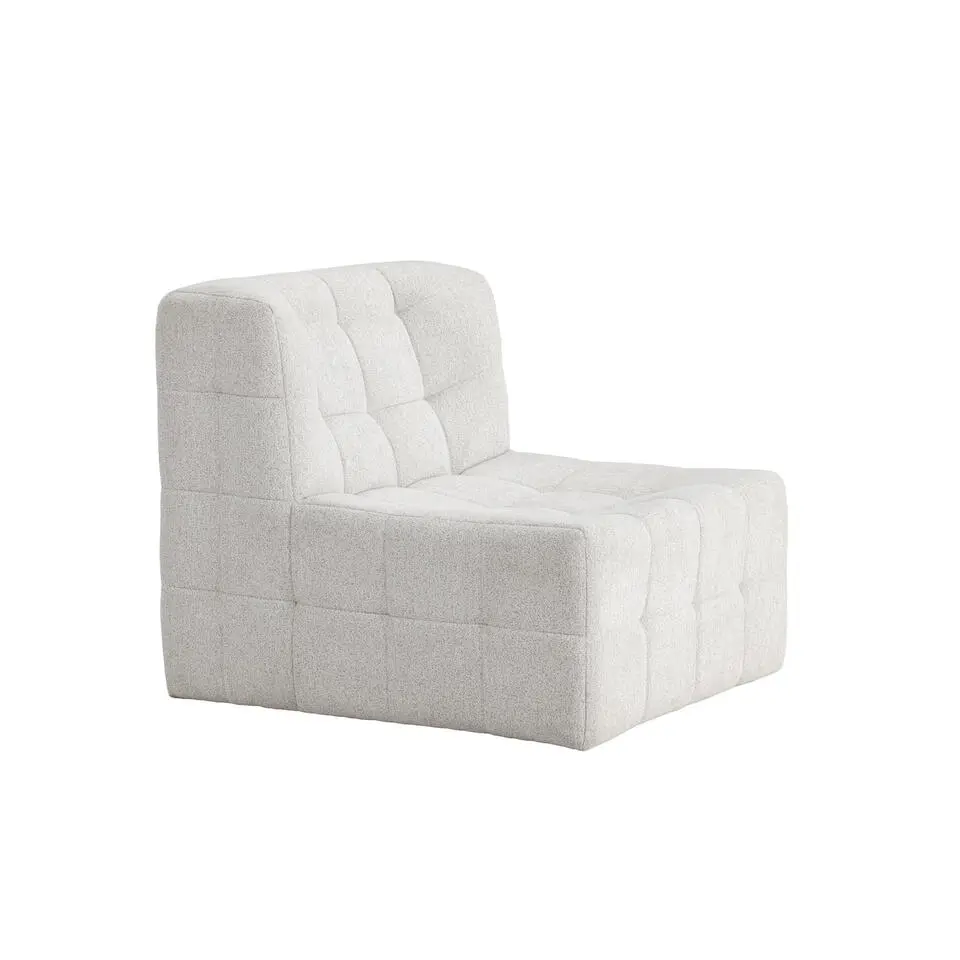 Fauteuil Beige Stof - 80x87x73cm - Malou