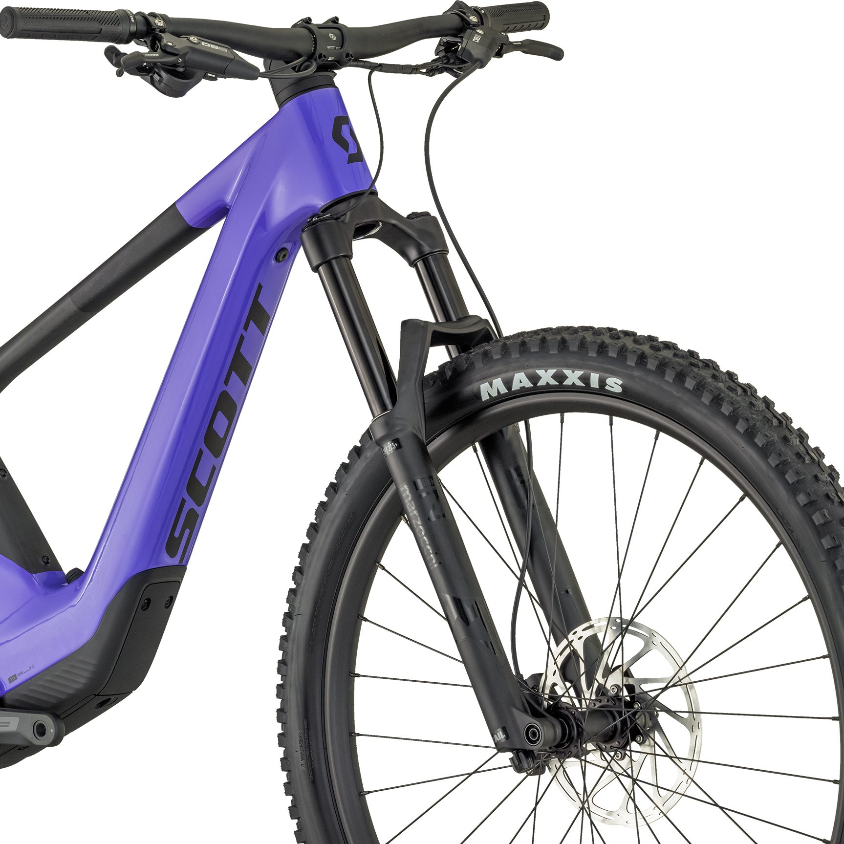 Scott Contessa Voltage eRIDE 910 Carbon E-MTB Fully Damen peri purple