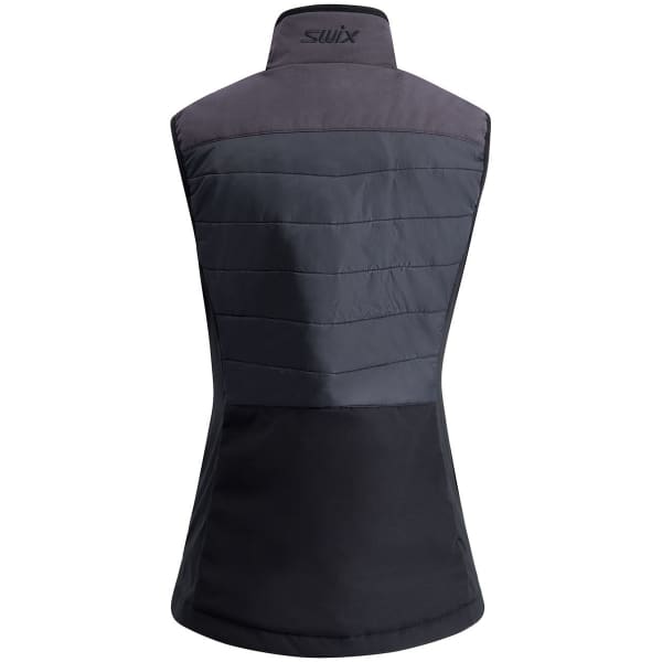 Veste ski de fond SWIX HORIZON PRIMALOFT VEST W BLACK/PHANTOM