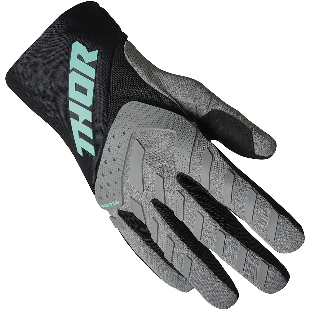 Thor Motocross - Gants enfant Youth Spectrum Gris / Noir / Mint