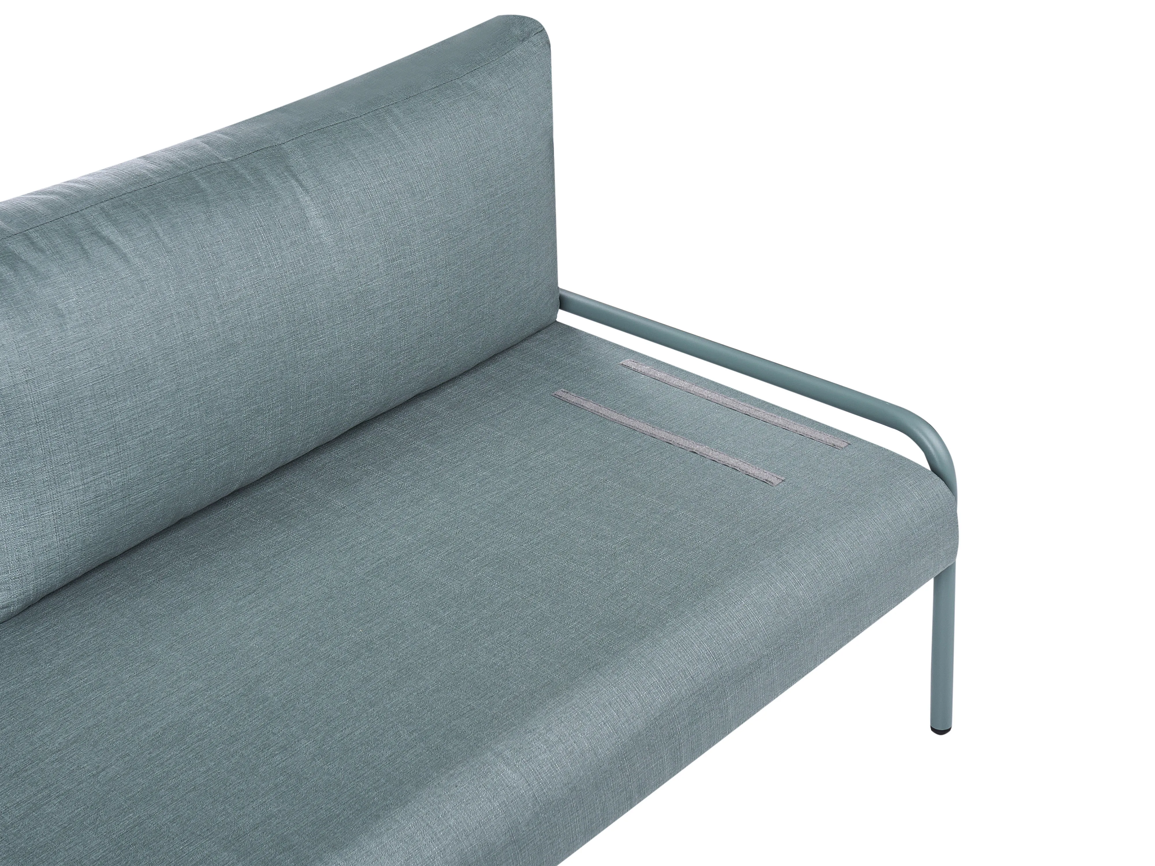 Tuin loungebank 2-zits SOLOFRA Metaal Mintgroen