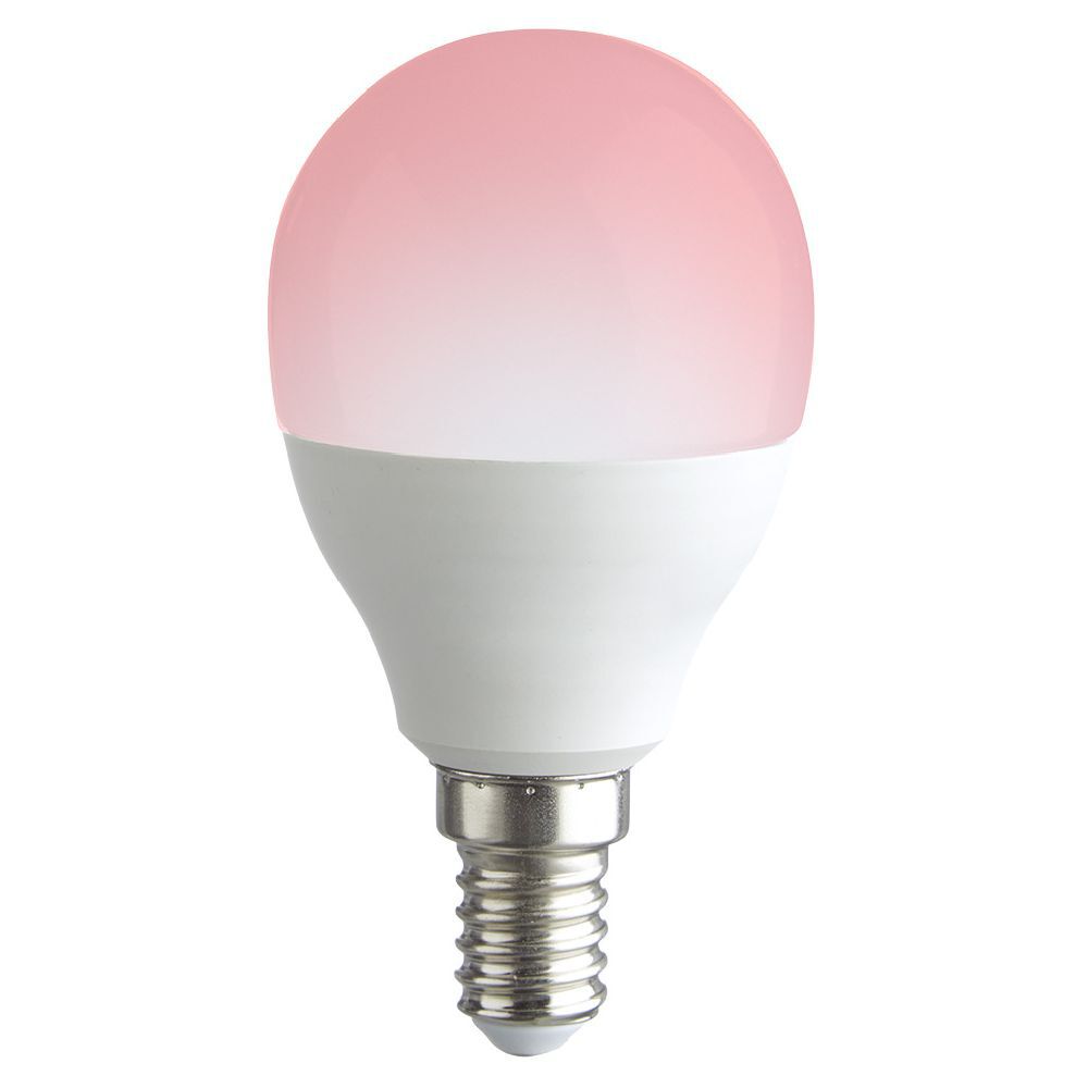 Ampoule LED E14 G45 couleurs changeantes avec télécommande 470lms