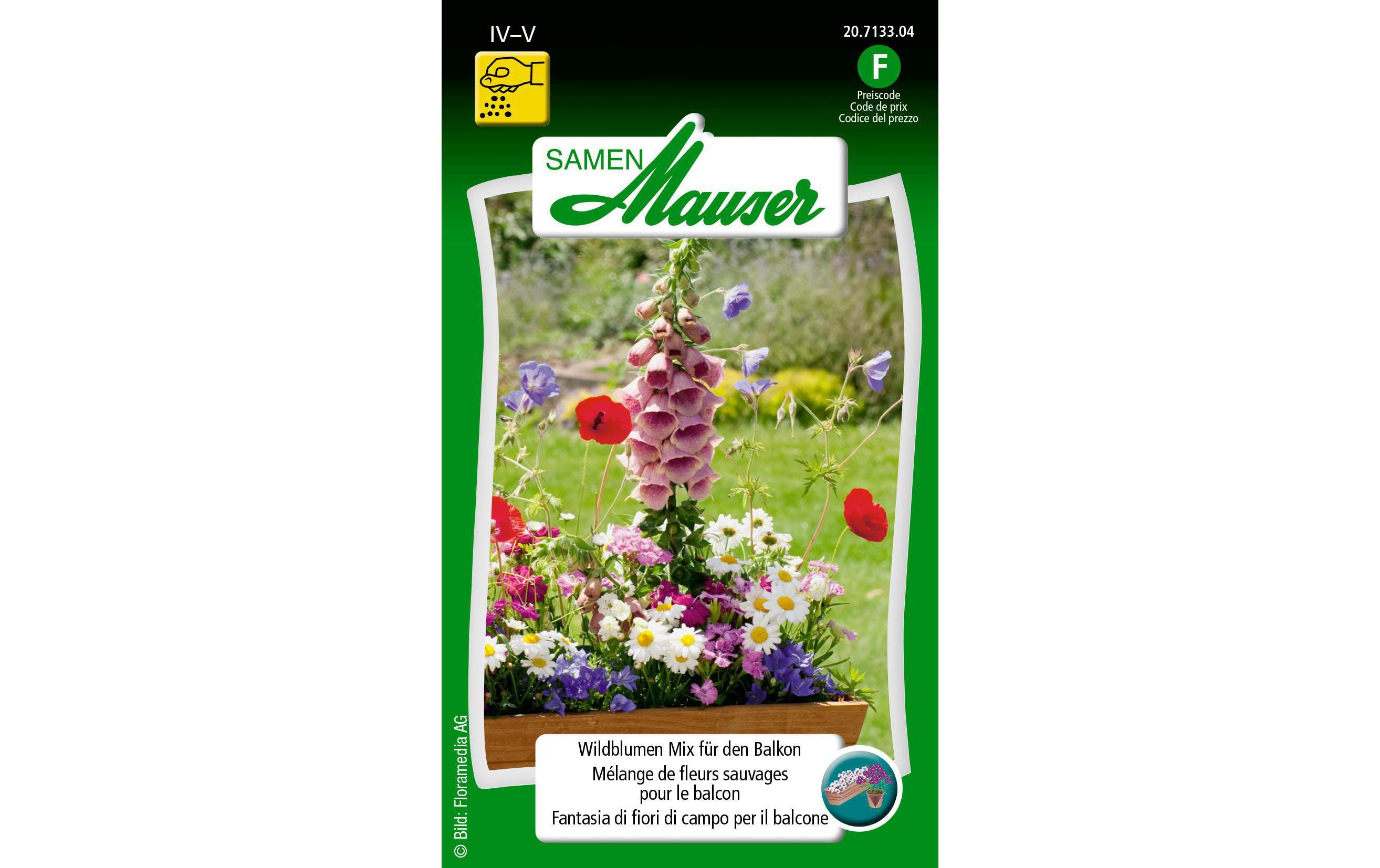 Saatgut Wildblumen Mix BalkonBlumensamen