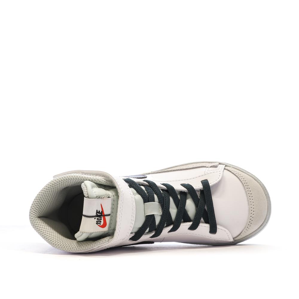 Nike Baskets Blanches Garçon Nike Blazer Mid 77