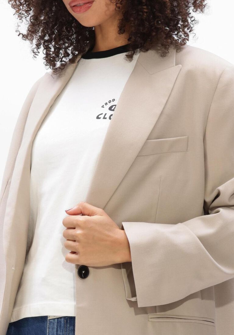 beige closed blazers contemperary blazer