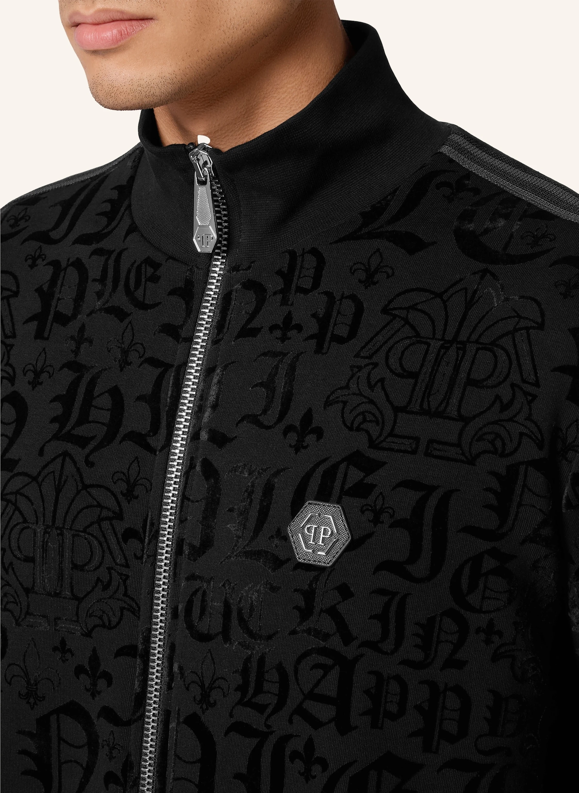 PHILIPP PLEIN Sweatjacke GOTHIC PLEIN