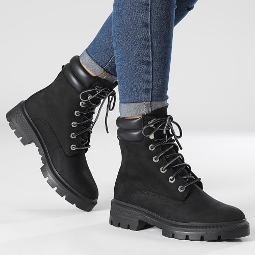 Boots Femme Cortina Valley 6 Inch Waterproof A5NBY Black Nubuck