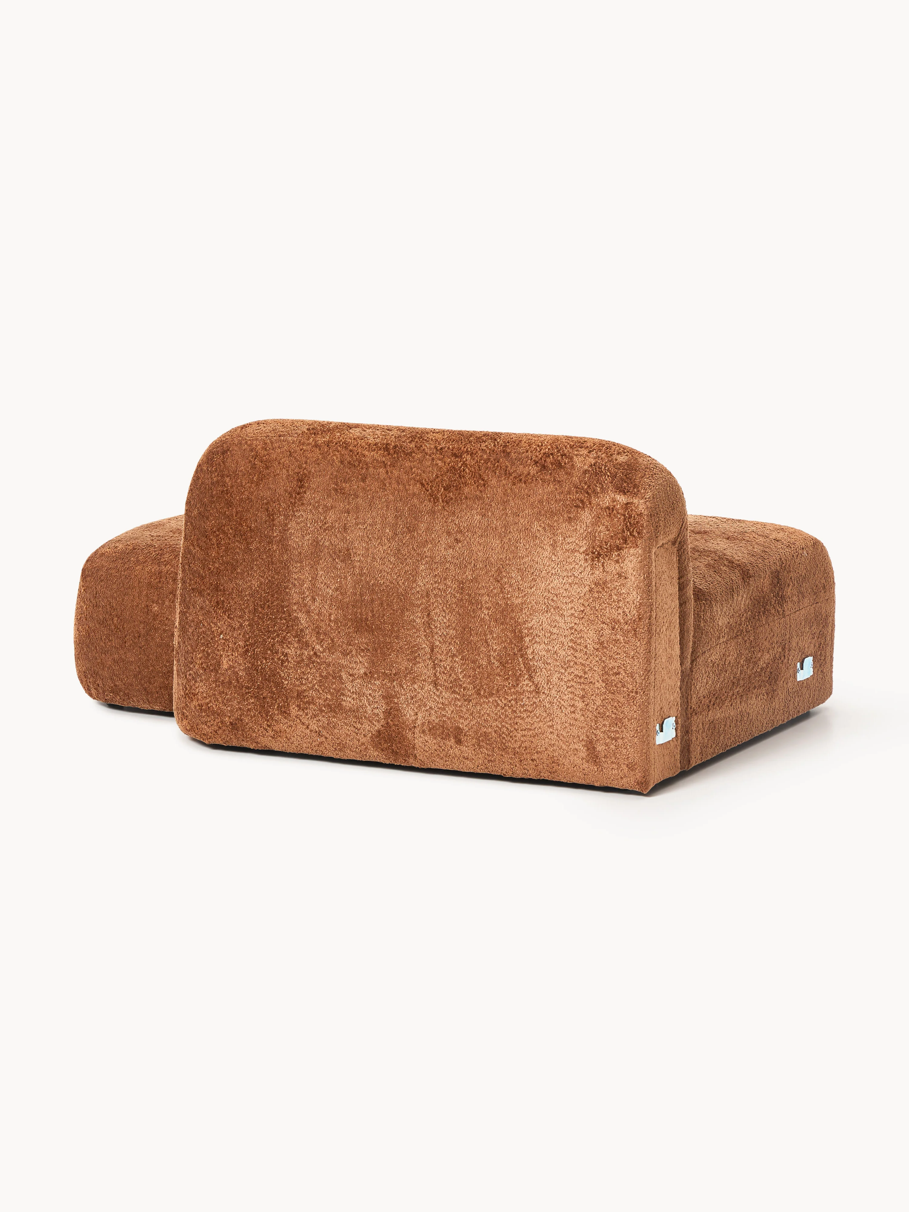 Teddy bouclé chaise-module Wolke
