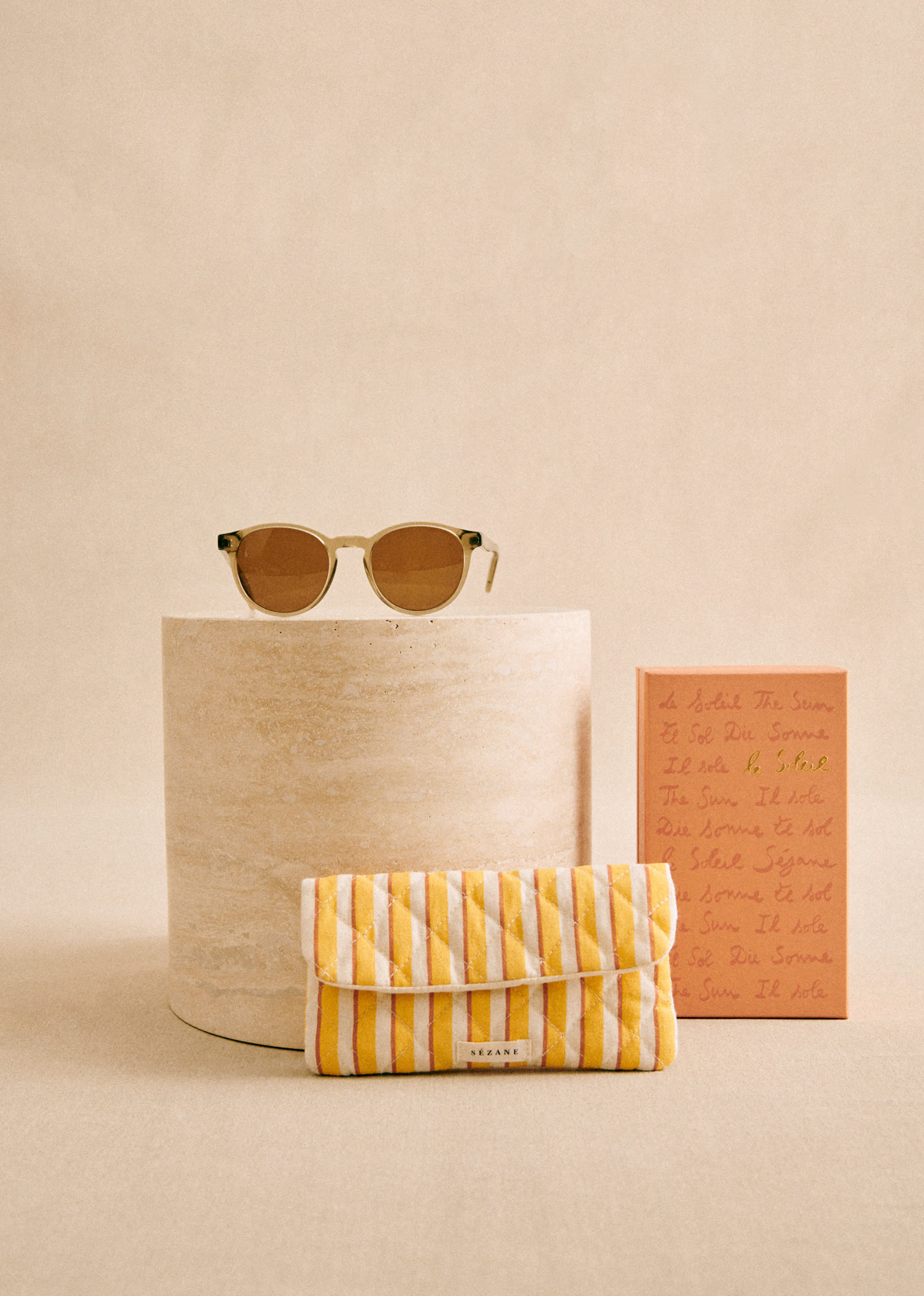 Lunettes de soleil Penelope - Kaki - LES COMPOSANTES/DÉCOUVRIR 5906661