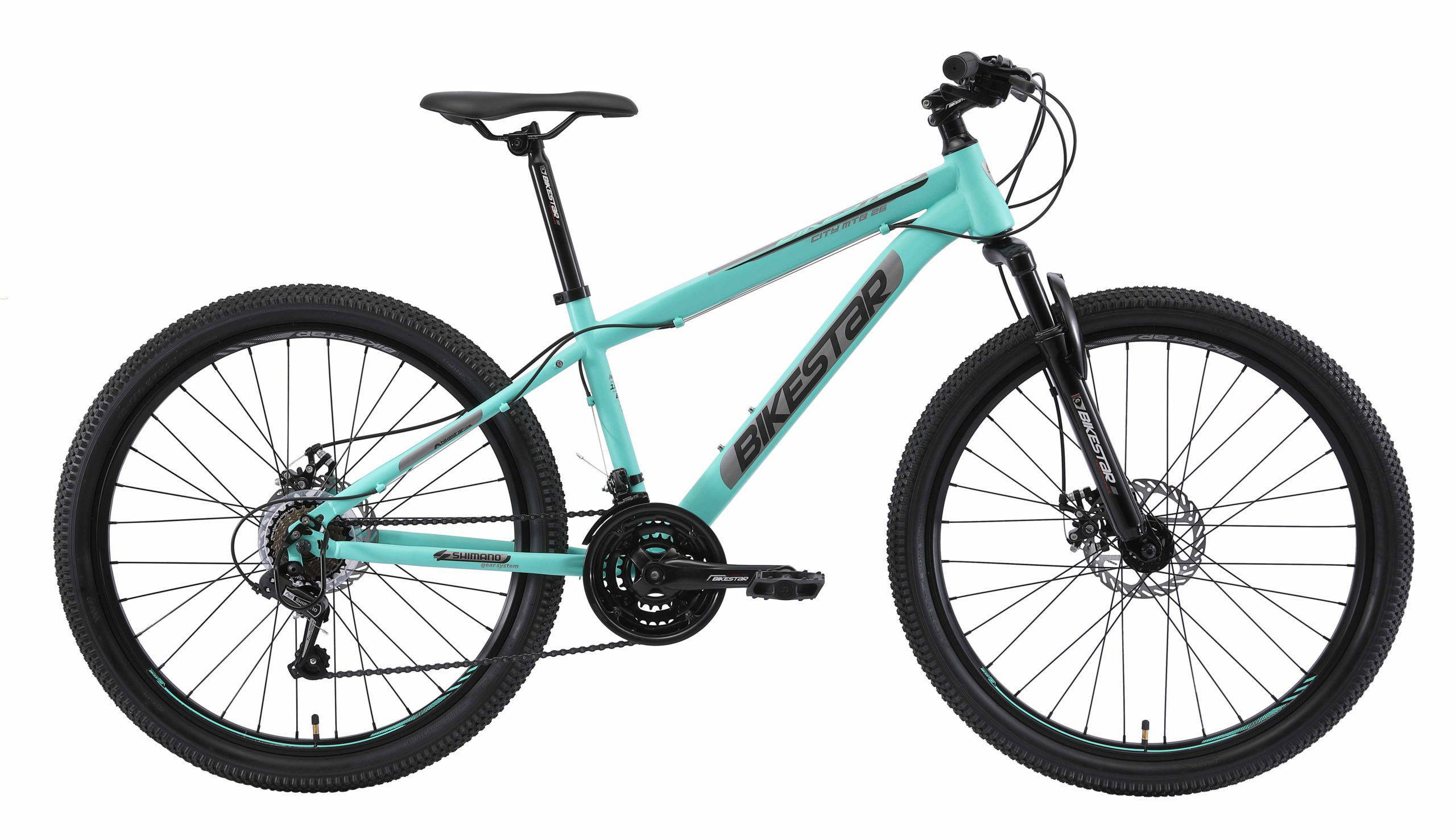 BikeStar Hardtail Staal MTB Medium 26 Inch 21 Speed