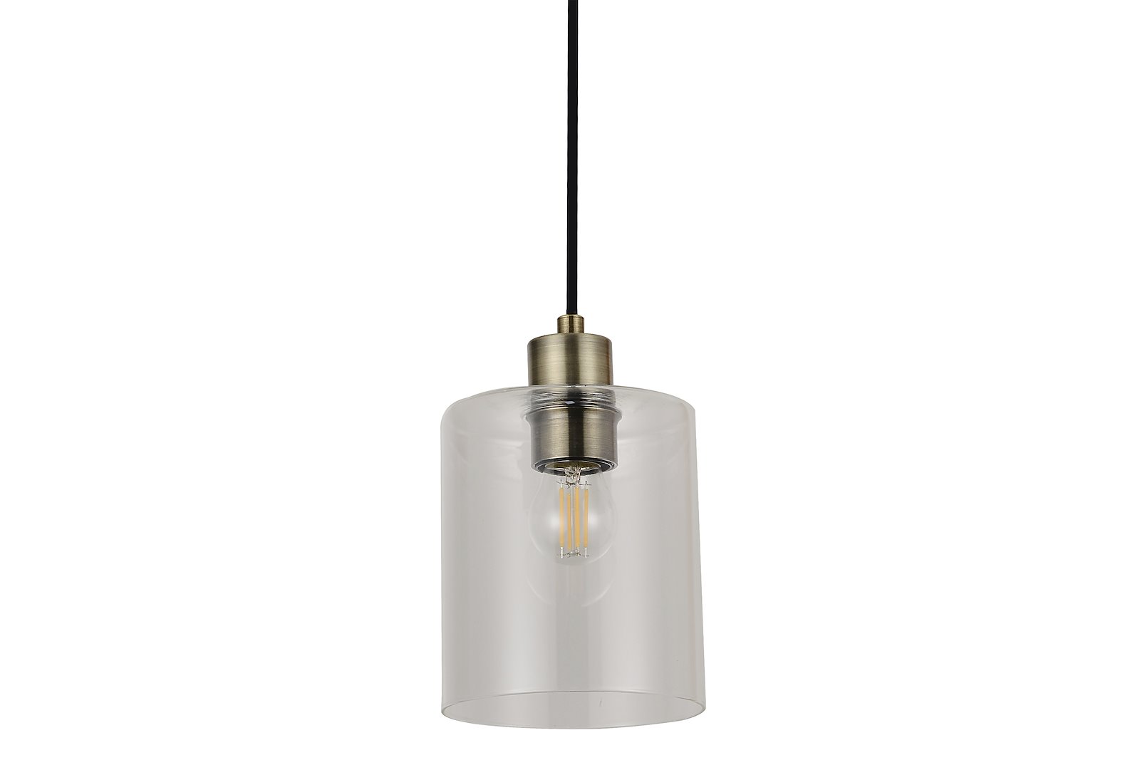 Chester pendel Klart glass Ø13cm, max 28W